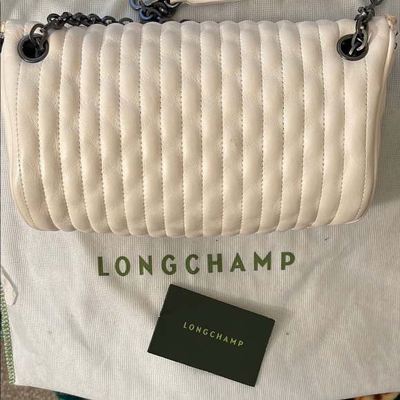 ๐ Sold ๐ New Longchamp Cream quilted belt bag/ crossbody. - Picture 8 of 8